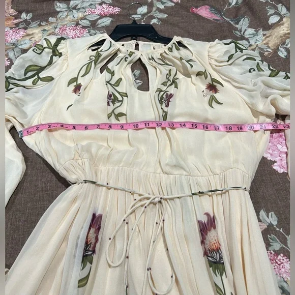 FARM Rio Romantic Nature Long Sleeve Maxi Dress - Picture 10 of 12